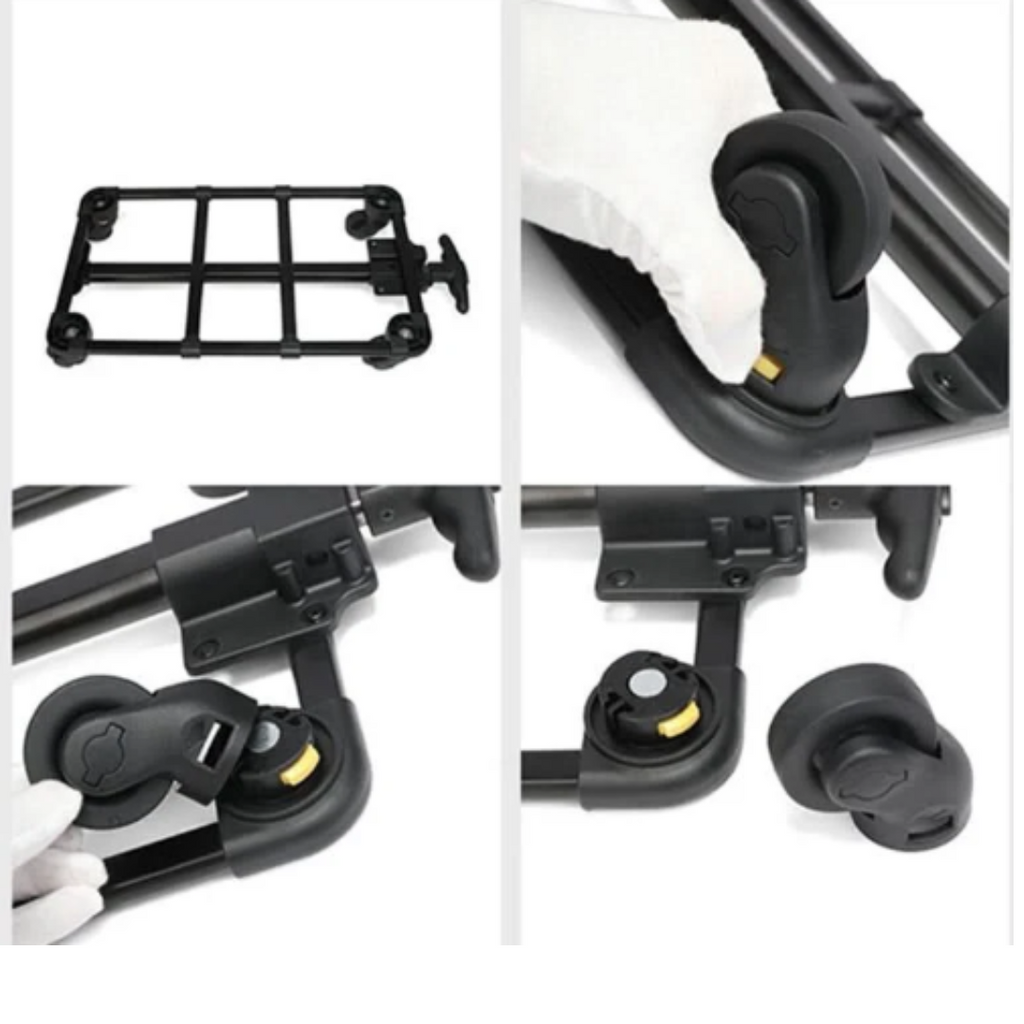 Transportadora para Mascotas, Carro Multifuncional con Ruedas, con Ventanas y Puertas para Mascotas pequeñas y medianas, para Perros y Gatos