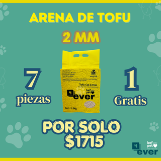 Arena para Gatos Befpet 4ever Tofu Pellet PROMO