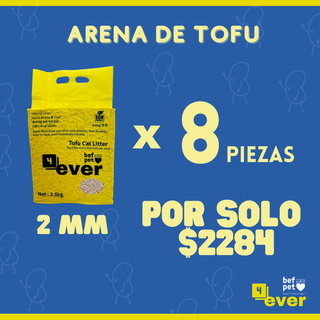 Arena para Gatos Befpet 4ever Tofu Pellet PROMO