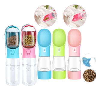 Botella De Beber, dispensador de comida, dispensador de bolsas, Para Mascotas