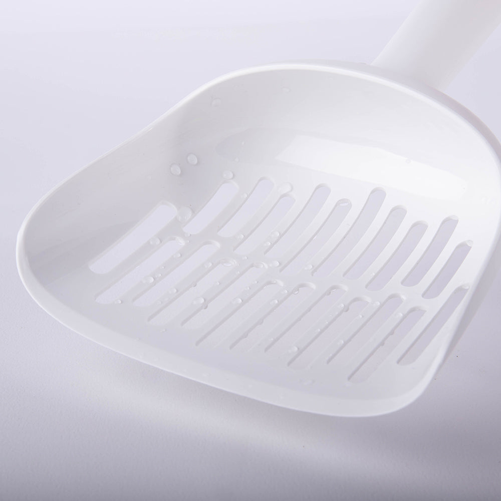 Pala para Arena de Gato Cature Antibacterial con Iones de Plata - Rejilla Mediana