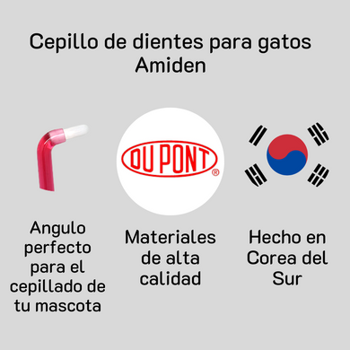 Amiden cepillo dental para gatos