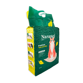 Arena para Gatos Narangi Tofu Pellets 6L 100% Biodegradable